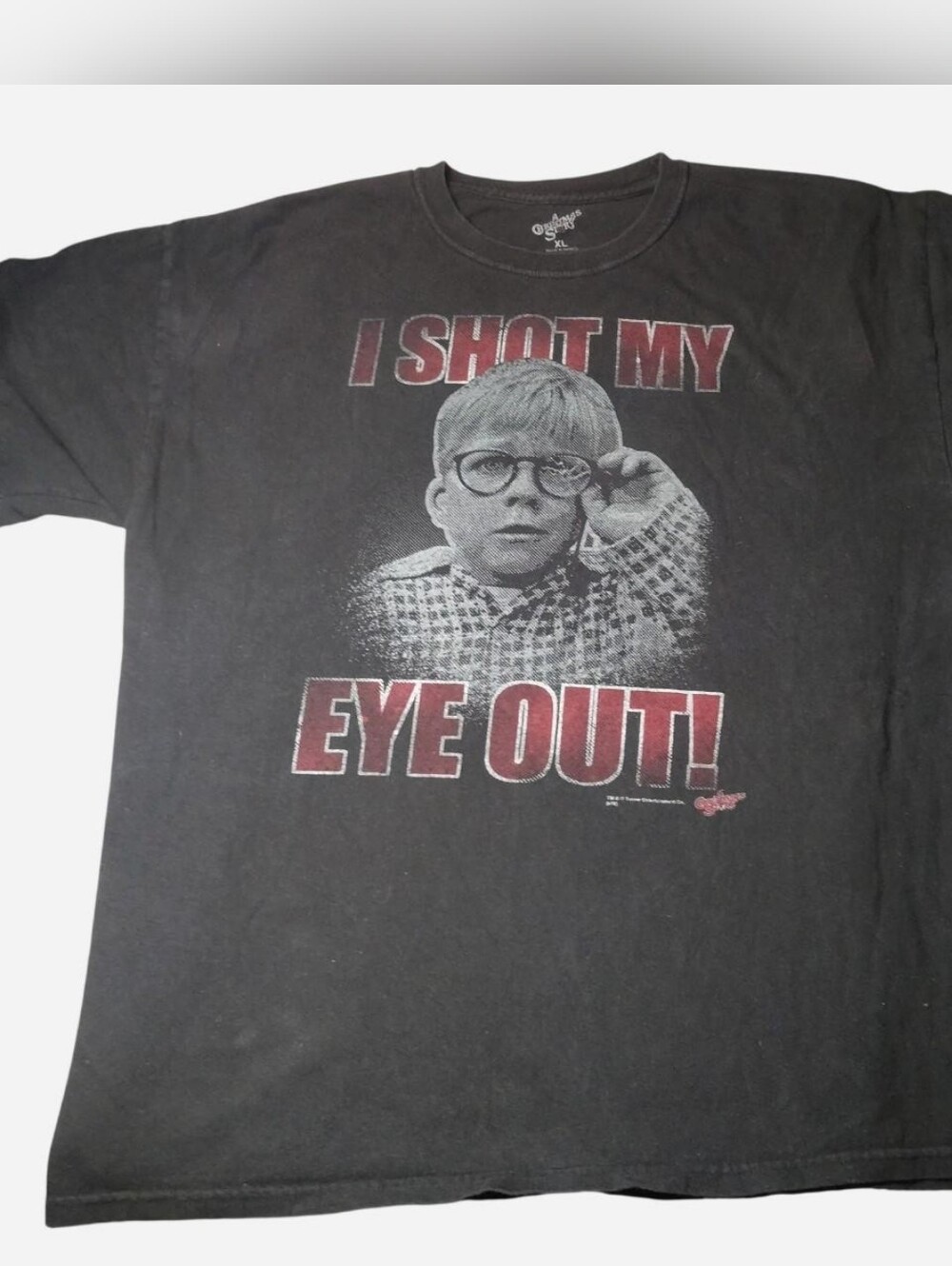 I Shot My Eye Out! Graphic Tee - Black